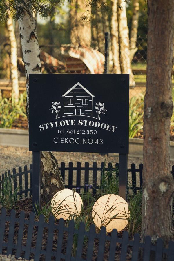 Stylove Stodoly - Domy Ukryte W Brzozach Ciekocino エクステリア 写真